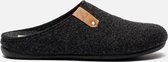 Basicz Pantoffels grijs Vilt 370414 - Heren - Maat 44