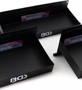 BGS - opbergbox - magnetisch - gereedschapskar - werkplaats - 3 delig - Universeel -  BGS67150