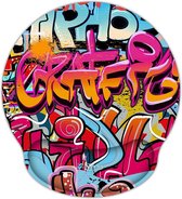 Muismat polssteun hiphop graffiti - Sleevy - mousepad - Collectie 100+ designs
