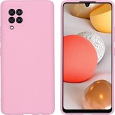 iMoshion Color Backcover Samsung Galaxy A42 hoesje - roze