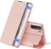 Telefoonhoesje geschikt voor Samsung Galaxy S21 - Dux Ducis Skin X Case - Roze