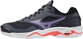 Mizuno Wave Phantom 2 Dames - Sportschoenen - zwart - maat 42.5