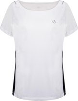 Dare 2b T-shirt You're A Gem Dames Polyester Wit Maat Xxl