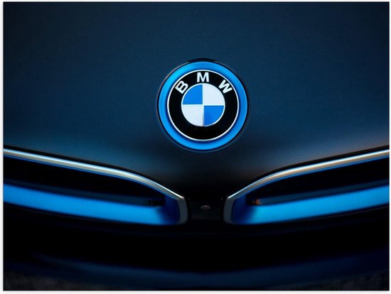 Logo BMW, Symbole BMW, Voitures, Motos, tirage photographique sur
