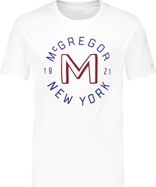 McGregor - T-Shirt Pocket Wit Logo - Heren - Maat S - Regular-fit