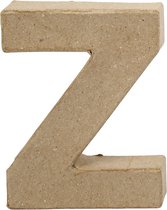 Letter, Z, H: 10 cm, B: 7,5 cm, dikte 1,7 cm, 1 stuk