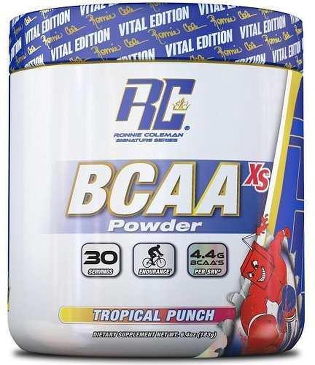 Goedkoopste BCAA-XS Powder 30servings Tropical Punch