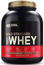 Optimum Nutrition Gold Standard 100% Whey Protein - Eiwitpoeder  - Eiwitshake / Proteine Shake - Extreme Milk Chocolate Smaak - 2270 gram (73 shakes)