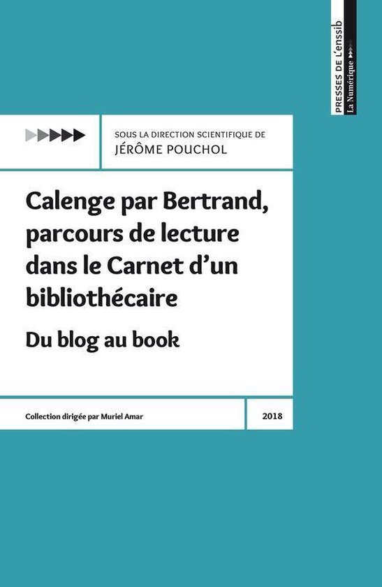 La Numérique - Calenge par Bertrand, parcours de lecture da ... - cover