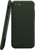 Nudient Thin Case V2 iPhone 7/8/SE (2020/2022) Hoesje Back Cover Groen