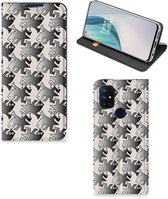 Smartphone Hoesje OnePlus Nord N10 5G Book Wallet Case Salamander Grey