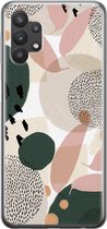 Leuke Telefoonhoesjes - Hoesje geschikt voor Samsung Galaxy A32 5G - Abstract print - Soft case - TPU - Multi