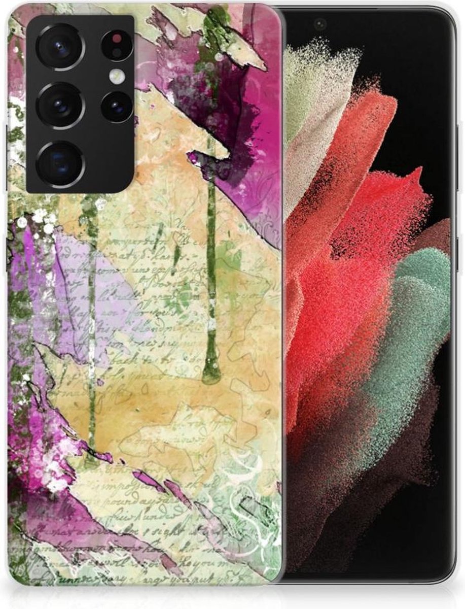 Hoesje maken Samsung Galaxy S21 Ultra Letter Painting
