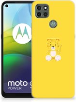 Hippe Hoesjes Motorola Moto G9 Power Telefoon Hoesje Baby Leopard