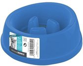 M-pets Slowfeeder 1400 Ml 26,5 X 10 Cm Blauw