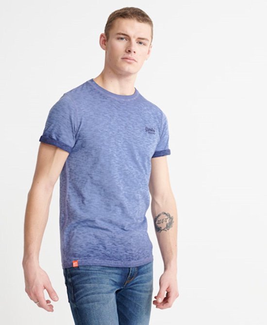 Superdry Low rise flare joggers in grey marl