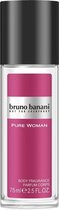 Deodorant Bruno Banani Pure Woman 75 ml