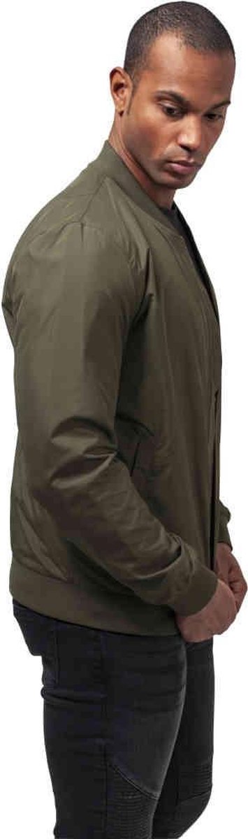 Urban Classics - Light Bomber jacket - S - Groen