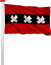 Vlag Amsterdam 50x75 cm