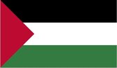 Vlag Palestina 150x225 cm.