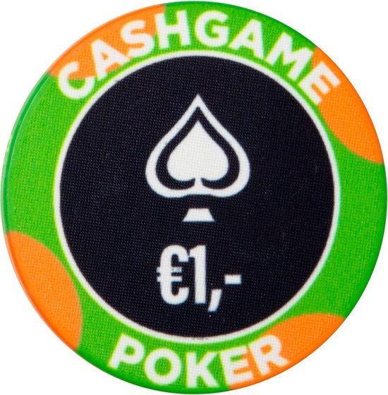 Thumbnail van een extra afbeelding van het spel Cashgame chip €1,- (25 stuks)