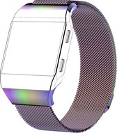 By Qubix - Fitbit Ionic Milanese Bandje (Large) - Multicolor