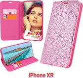 EmpX Telefoonhoesje - Book Case - Geschikt Voor Apple IPhone XR - Roze