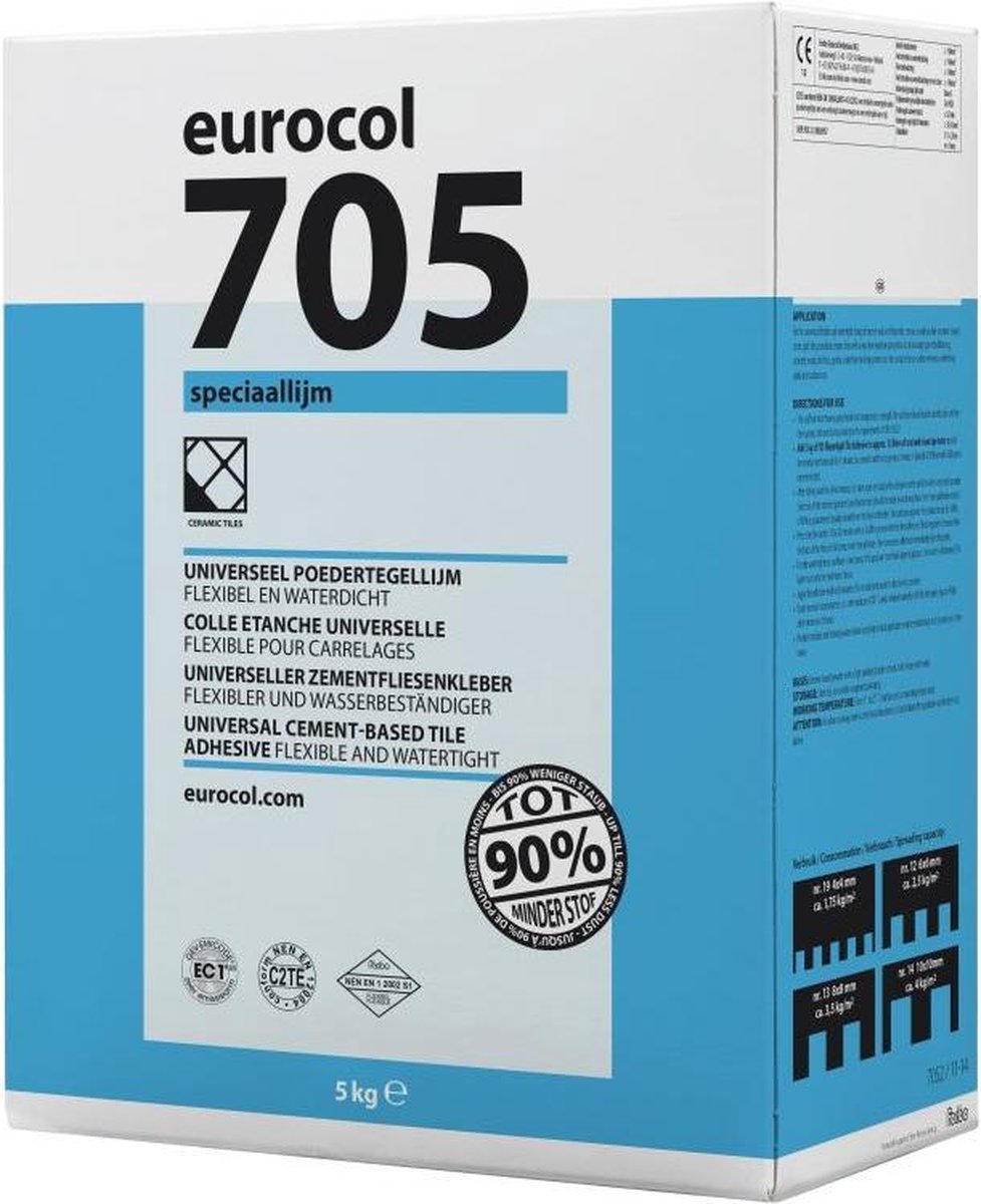 Eurocol Tegeltoebehoren 705 lijm 5kg