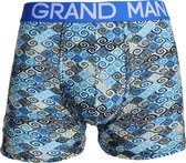 GRAND MAN Katoenen Boxershorts 3-pack Twister - Maat XXL