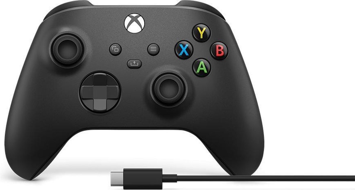 Draadloze Controller voor Xbox Series X - S - Xbox One en PC - Zwart - Xbox