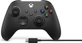 Draadloze Controller voor Xbox Series X - S - Xbox One en PC - Zwart