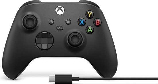 Xbox Draadloze Controller + kabel voor Windows 10