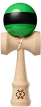 Kendama USA Tribute Single Stripe Kendama - Green with Black