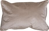 Kussen rechthoek zandkleurig 40x60 cm (r-000SP38498)