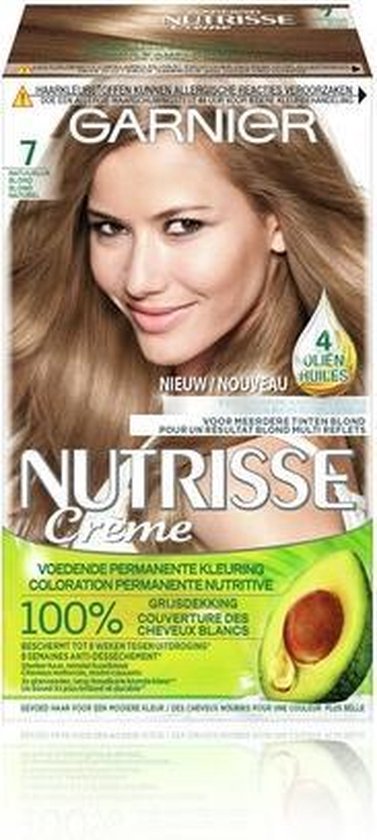 Garnier Nutrisse Crème 70 - Natuurlijk Blond - Haarverf | bol.com