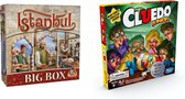 Spellenset - Bordspel - 2 Stuks - Instanbul Big Box & Cluedo Junior