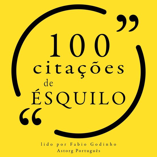 100 citações de Ésquilo - cover
