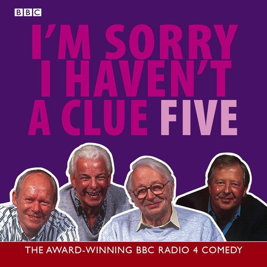 I'm Sorry I Haven't A Clue - cover
