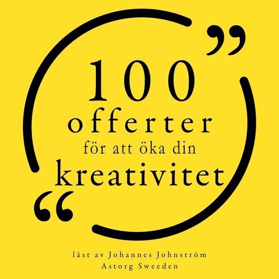 100 citat för att öka din kreativitet - cover