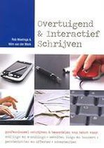 Boekomslag: Overtuigend & Interactief Schrijven met afbeeldingen van een PDA, pennen, muis, laptop en toetsenbord.