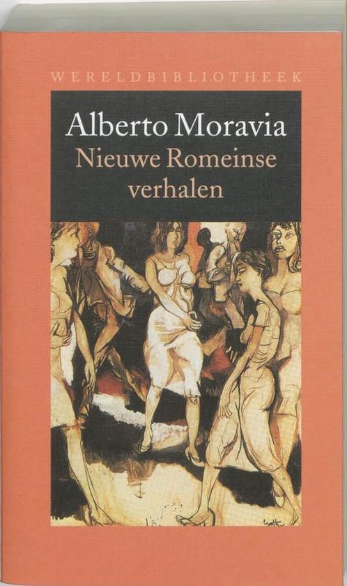 Cover van het boek 'Nieuwe Romeinse verhalen' van Alberto Moravia