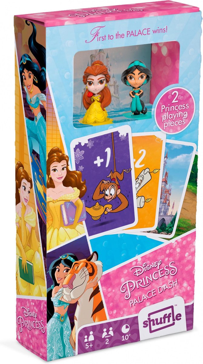 Shuffle Kaartspel Disney Princess 5,6 X 8,7 Cm Karton 57-delig