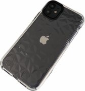 Apple iPhone 11 - Silicone transparante soft hoesje Emma wit - Geschikt voor