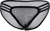 Andrew Christian Sexy Sheer Cup Brief 91825 - Maat XL - Erotische Heren Slip - Sexy Mannen Ondergoed