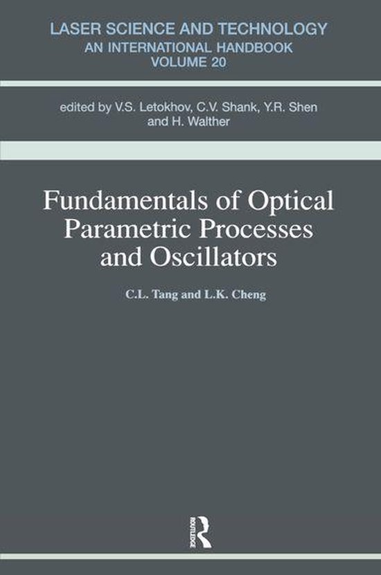 Laser Science and Technology - Fundamentals of Optical Param ... - cover