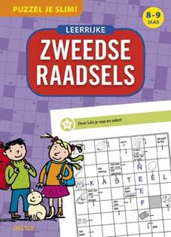 Puzzel je slim - Leerrijke zweedse raadsels 8-9 jaar | 9789044737813 |  Boeken | bol.com