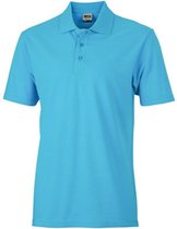 James and Nicholson Unisex Basic Polo Shirt (Turquoise)