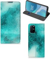 Foto hoesje OnePlus 8T Smart Cover Painting Blue