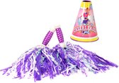 Toi-toys Cheerleaderset Paars 17 Cm 3-delig