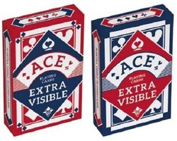 Cartamundi Speelkaarten Poker Karton Blauw/rood (en) 2 Stuks